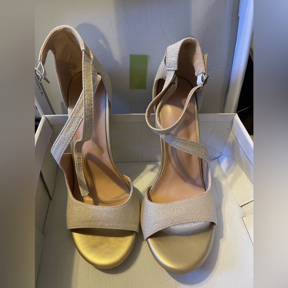 Strappy heels